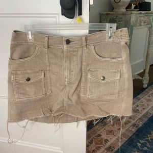 Size medium aerie denim skirt